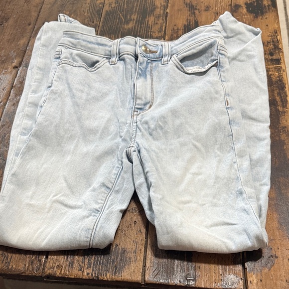American Eagle Outfitters Denim - American Eagle Outfitters Pale Blue Skinny Jeans